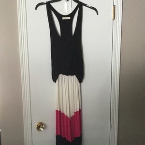 Racer back tank maxi dress.